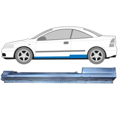 Kynnyspelti varten Opel Astra G 1998-2009 / Vasen / COUPE 15963