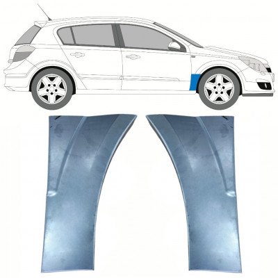 Etulokasuojan korjauspelti varten Opel Astra 2003-2014 / Vasen+Oikea / Sarja 10138