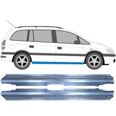 Kynnyspelti varten Opel Zafira A 1999-2005 / Vasen+Oikea / Sarja 9260