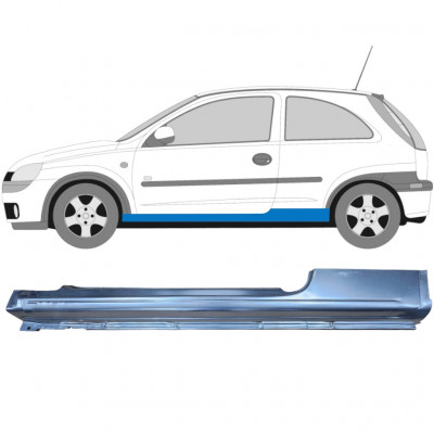 Kynnyspelti korjauspaneeli varten Opel Corsa 2000-2010 / Vasen 6878