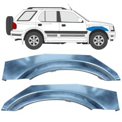 Etulokasuojan korjauspelti varten Opel Frontera B 1999-2002 / Vasen+Oikea / Sarja 11201