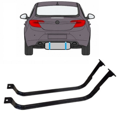 Polttoainetankin kiinnityspanta varten Opel Insignia 2008-2017 15991