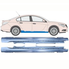 Kynnyspelti varten Opel Insignia 2008-2017 / Vasen+Oikea / Sarja 10342