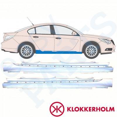 Kynnyspelti korjauspaneeli varten Opel Insignia 2008-2017 / Vasen+Oikea / Sarja 10342