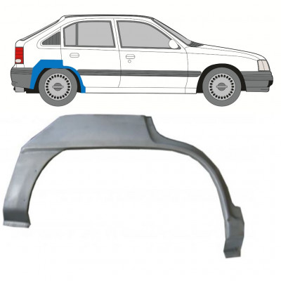 Takalokasuoja korjaussarja varten Opel Kadett 1984-1993 / Oikea 7908