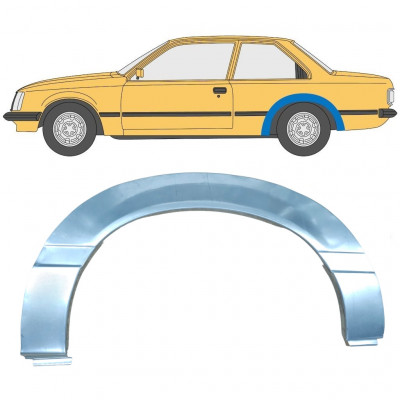 Takalokasuoja korjaussarja varten Opel Rekord E 1977-1986 / Vasen 11038