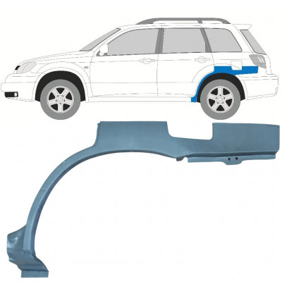 Takalokasuoja korjaussarja varten Mitsubishi Outlander 2003-2007 / Vasen 11538