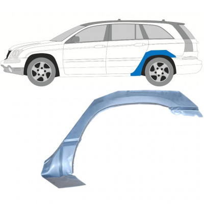 Takalokasuoja korjaussarja varten Chrysler Pacifica 2003-2007 / Vasen 7670