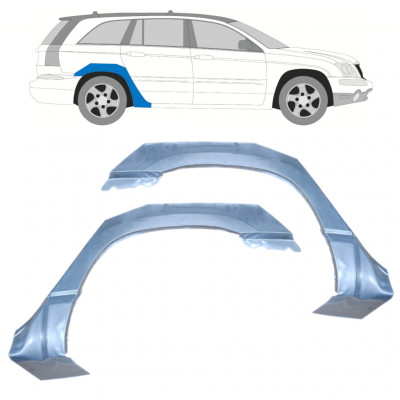 Takalokasuoja korjaussarja varten Chrysler Pacifica 2003-2007 / Vasen+Oikea / Sarja 9970