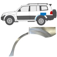 Takalokasuoja korjaussarja varten Mitsubishi Pajero 2006-2021 / Vasen 14841