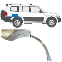Takalokasuoja korjaussarja varten Mitsubishi Pajero 2006-2021 / Oikea 14840
