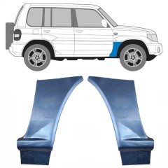 Etulokasuojan korjauspelti varten Mitsubishi Pajero Pinin 1998-2007 / Vasen+Oikea / Sarja 9298