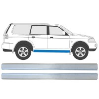 Kynnys sisäosa varten Mitsubishi Pajero Sport 1996-2008 / Vasen+Oikea / Sarja 14872