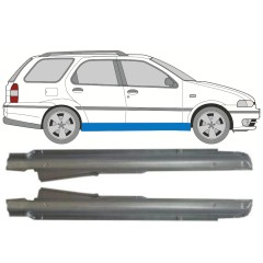 Kynnyspelti varten Fiat Palio Weekend 1997-2001 / Vasen+Oikea / Sarja 9940