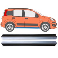 Kynnyspelti korjauspaneeli varten Fiat Panda 2012- / Vasen+Oikea / Sarja 14971 Kynnyspelti korjauspaneeli varten Fiat Panda 2012- / Vasen+Oikea / Sarja 14971