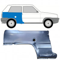 Takalokasuoja korjaussarja varten Fiat Panda 1980-2002 / Oikea 11814