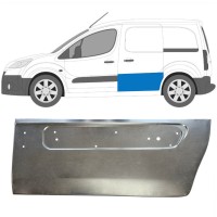 Liukuoven korjauspaneeli varten Peugeot Partner 2008-2018 / Vasen 16623