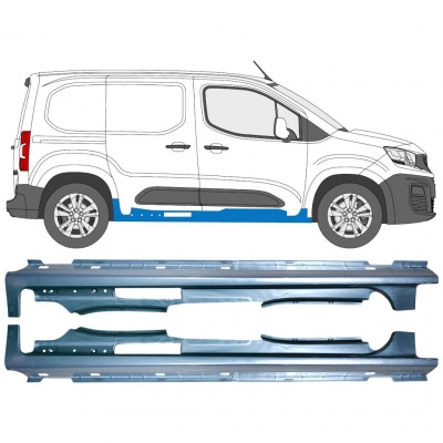 Kynnyspelti varten Citroen Berlingo 2018-2023 / Vasen / Oikea / Vasen+Oikea / Sarja 13364