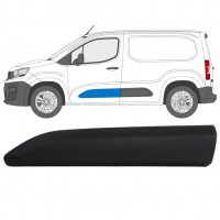 Sivuoven koristelista varten Toyota Proace City 2019- / Vasen 15947