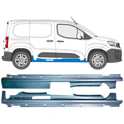 Kynnyspelti varten Citroen Berlingo 2018-2023 / Vasen / Oikea / Vasen+Oikea / Sarja 13368