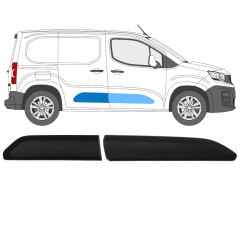 Sivulista Koristelista varten Peugeot Partner 2018-2023 / Oikea / Sarja 12988