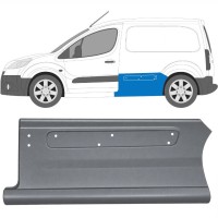 Sivukorjauspaneeli varten Peugeot Partner 2008-2018 / Vasen 17016
