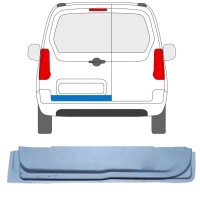 Sisäinen takaoven korjausosa varten Peugeot Partner 2008-2018 / Vasen 16908