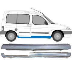 Kynnyspelti korjauspaneeli varten Citroen Berlingo 1996-2008 / Oikea / Sarja 14019
