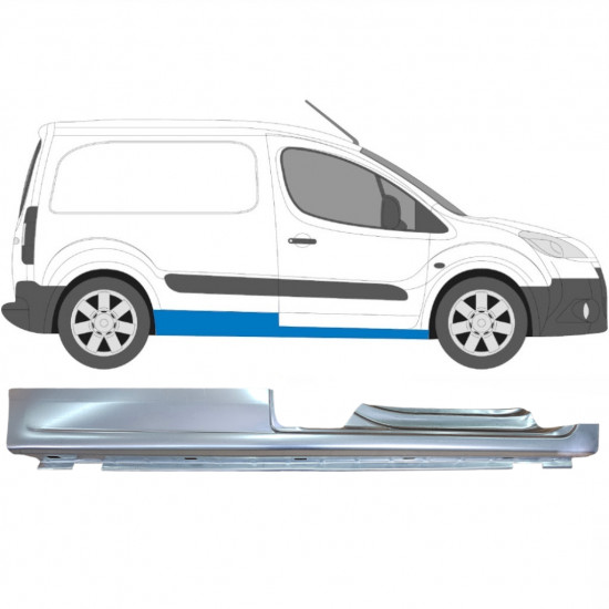 Kynnyspelti varten Peugeot Partner C Berlingo 2008- / Oikea 5408