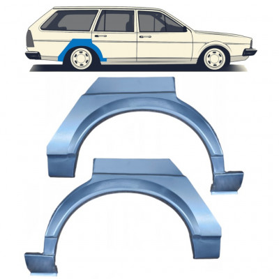 Takalokasuoja korjaussarja varten VW Passat B2 1980-1988 / Vasen+Oikea / Sarja 9605