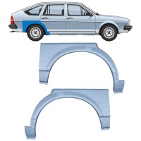 Takalokasuoja korjaussarja varten Volkswagen Passat B2 1980-1988 / Vasen+Oikea / SEDAN / HATCHBACK / Sarja 10472