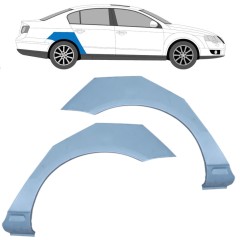 Takalokasuoja korjaussarja varten Volkswagen Passat B6 2005-2010 / Vasen+Oikea / Sarja 11455