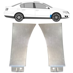 Etulokasuojan korjauspelti varten Volkswagen Passat B6 2005-2010 / Vasen+Oikea / Sarja 14697