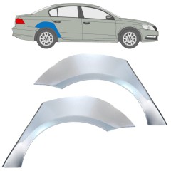 Takalokasuoja korjaussarja varten Volkswagen Passat B7 2010-2015 / Vasen+Oikea / Sarja 16354