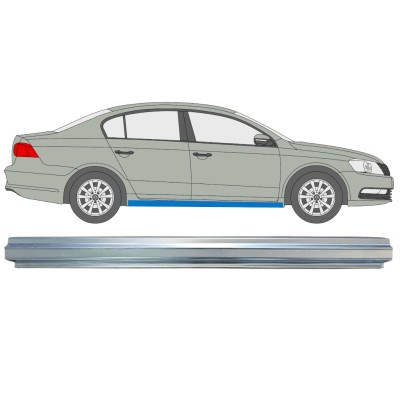 Kynnyspelti korjauspaneeli varten Volkswagen Passat B7 2010-2015 / Oikea 16355