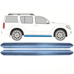 Kynnyspelti korjauspaneeli varten Nissan Pathfinder R51 2004-2013 / Vasen = Oikea (symmetrinen) / Sarja 10365