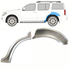 Takalokasuoja korjaussarja varten Nissan Pathfinder R51 2004-2013 / Vasen / Sarja 10355