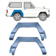 Takalokasuoja korjaussarja varten Nissan Patrol K160 1979-1990 / Vasen+Oikea / Sarja 10412