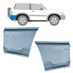 Takalokasuoja korjaussarja varten Nissan Patrol Y61 GY61 1997-2009 / Vasen+Oikea / Sarja 10168