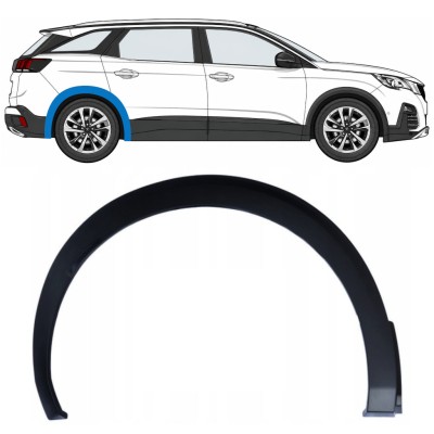 Takalokasuojan sivulista varten Peugeot 3008 2016-2024 / Oikea 17033
