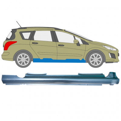 Kynnyspelti varten Peugeot 308 2007-2013 / Oikea 12886