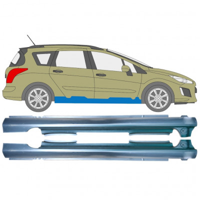 Kynnyspelti varten Peugeot 308 2007-2013 / Vasen / Oikea / Vasen+Oikea / Sarja 12888