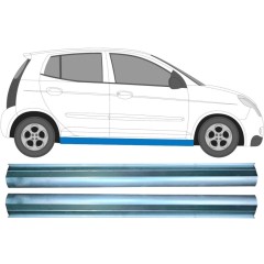 Kynnyspelti korjauspaneeli varten Kia Picanto 2004-2011 / Vasen+Oikea / Sarja 11329