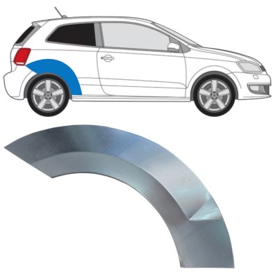 Takalokasuoja korjaussarja varten Volkswagen Polo 2009-2017 / Oikea 16358