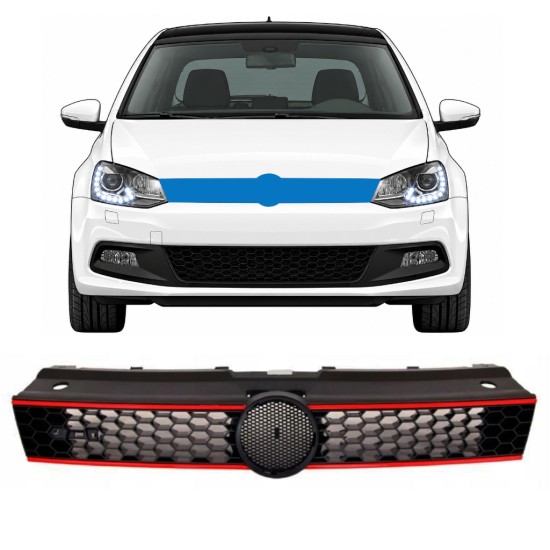 Säleikkö varten Volkswagen Polo 2014-2017 GTI 17257