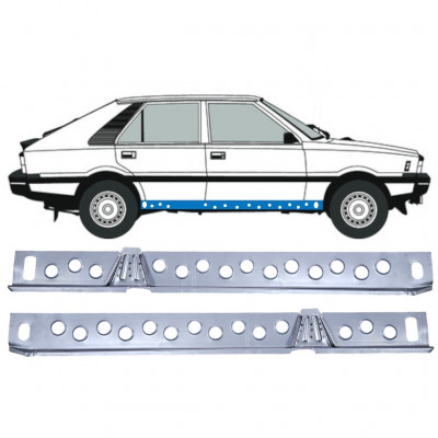 Kynnys sisäosa varten FSO Polonez 1978-2002 / Sarja 12536