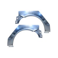 Takalokasuoja korjaussarja varten Volkswagen Polo 2001-2009 / Vasen+Oikea / Sarja 16261