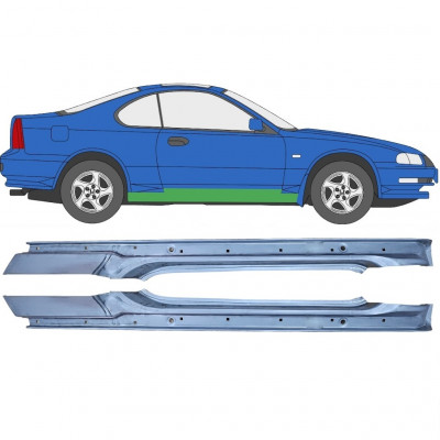 Kynnyspelti varten Honda Prelude 1992-1996 / Vasen+Oikea / Sarja 9282