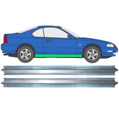 Kynnyspelti korjauspaneeli varten Honda Prelude 1992-1997 / Vasen+Oikea / Sarja 11292