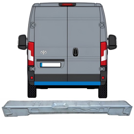 Takatakan korjauspaneeli varten Toyota Proace Max 2024- 16873